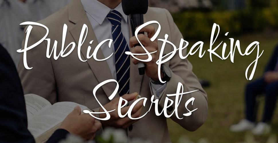 5 Public Speaking Secrets You Can Steal From The Pros